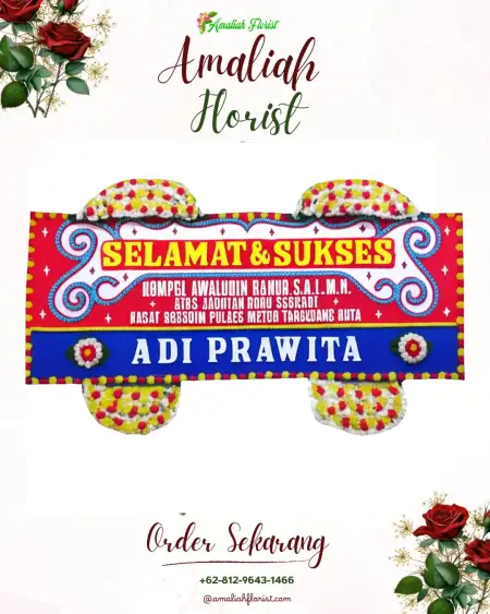 Papan Bunga Ucapan Selamat Ramania