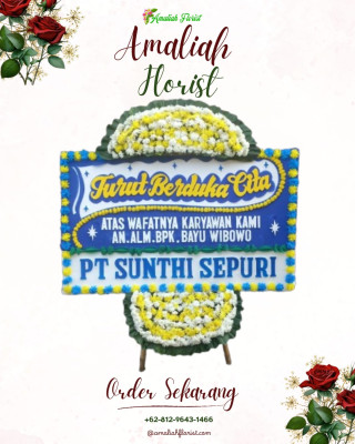 Papan Bunga Duka di Ramania