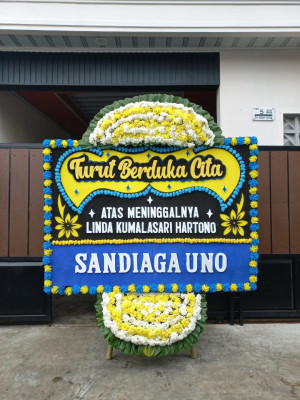 Papan Bunga Duka di Ramania